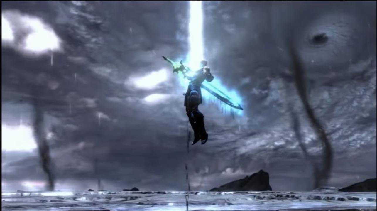 Ghost of Sparta combat moment.