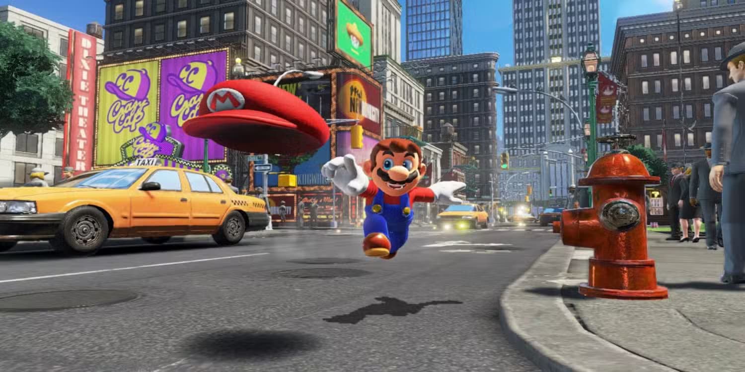 Modern Mario era imagery.
